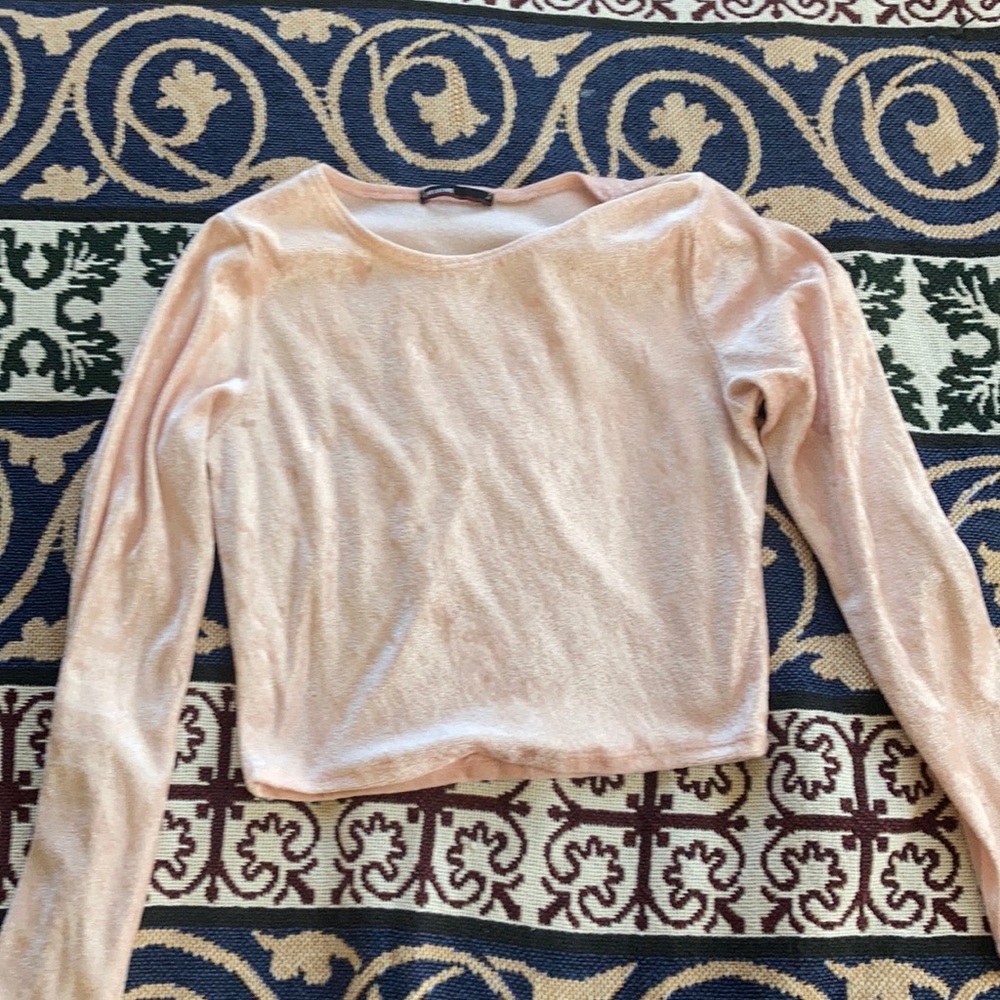 Love culture velvet crop top